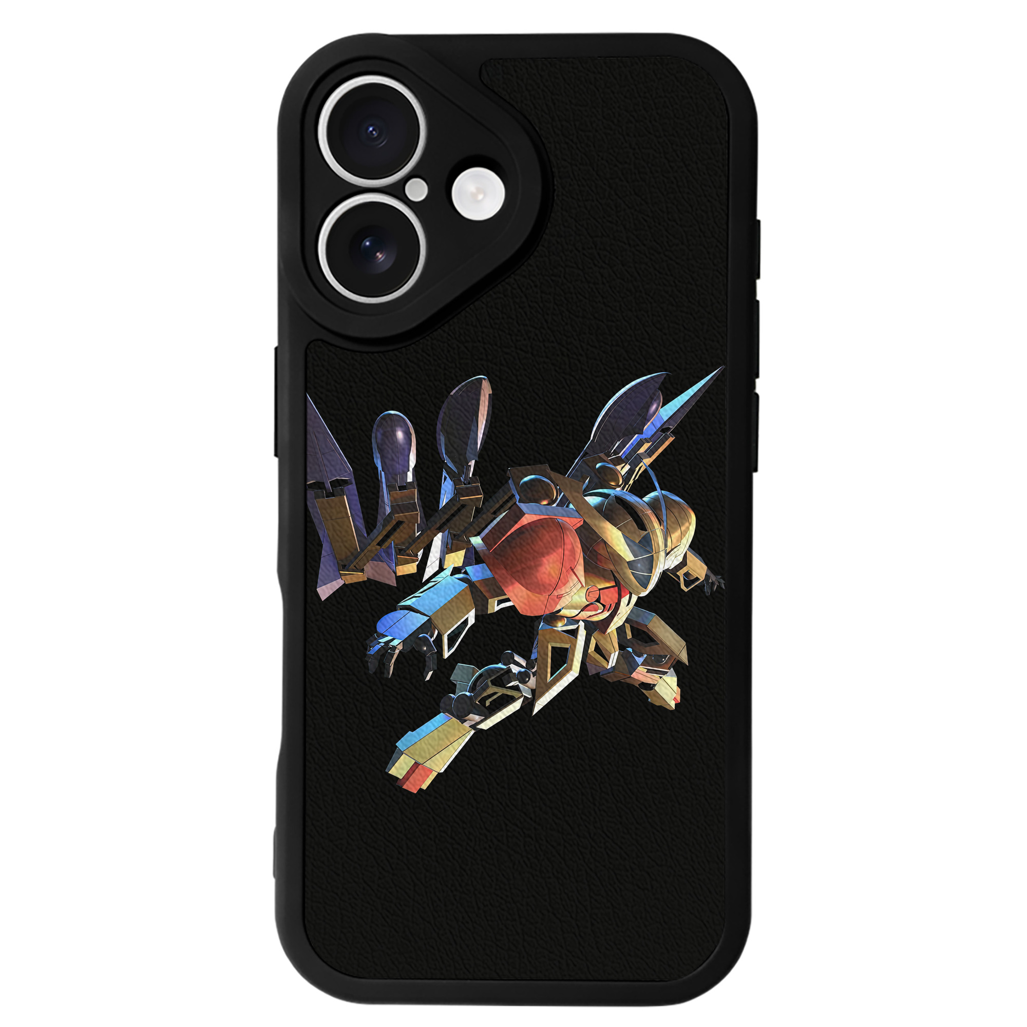 （画像用） 機動戦士ガンダム Mobile Suit Gundam 【iPhone 16シリーズ対応】シリコンスマホケース（レザー調） 材質：シリコン
